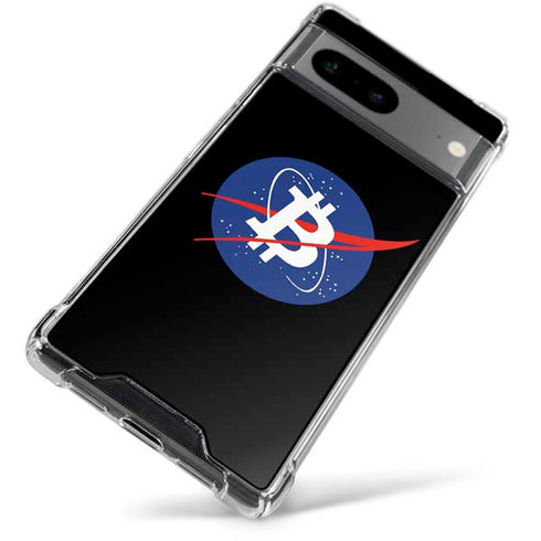 Bitcoin Logo Google Pixel 8 Clear Case
